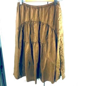 Vince Silk‎ Panelled Skirt M
